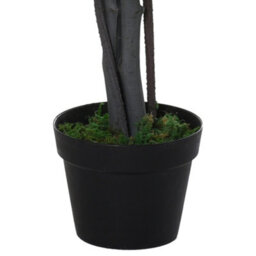 Outsunny 145Cm Artificial Banyan Plant Faux Decor Tree W/ Pot Indoor - thumbnail 8