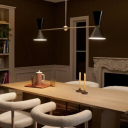 Luminosa Lighting Elstead Kichler Phix Bar Pendant Ceiling Light Contemporary Champagne Bronze, Black 4X E27 - thumbnail 4