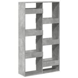 Berkfield Bookcase Concrete Grey 100X33X175 Cm Engineered Wood - thumbnail 6