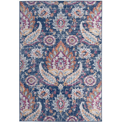 The Rugs Marrakech Collection Vintage Rugs In Multicolour  420 - image 1