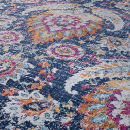 The Rugs Marrakech Collection Vintage Rugs In Multicolour  420 - thumbnail 2