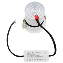 Long Life Lamps Company 10W Adjustable Recessed Round Led Downlight Cool White Cdl10Cw Pack Of 4 - thumbnail 4