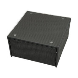 Living And Home Outdoor Grey Rattan 5 Seater Patio Furniture Set Garden Corner Sofa With Table And Cushions - thumbnail 6