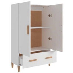 Berkfield Highboard White 70X31X115 Cm Engineered Wood - thumbnail 7