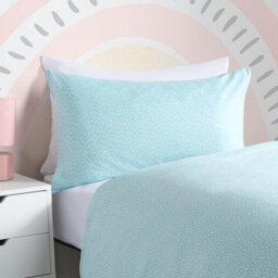 OHS Rainbow Duvet Cover Bedding Set Quilt Pillowcase Reversible, White - Single - thumbnail 5