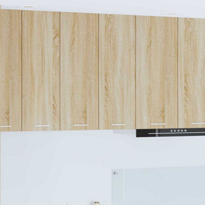 Walplus Hanging Cabinet Riga Sonoma Oak 60 X 31 X 80 Cm Engineered Wood - image 1
