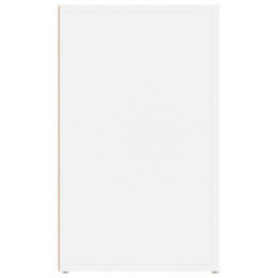 Berkfield Bedside Cabinet White 50X36X60 Cm Engineered Wood - thumbnail 8