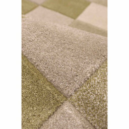 Melrose Green Blocks Geometric Design X-Large Indoor Area Rug 200/290Cm - thumbnail 2