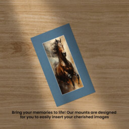 Ak Frames 16X9 Pompadour Picture Mounts To Fit 12X5 Aperture Size - Mount Board Only (No Frame Included) - thumbnail 5