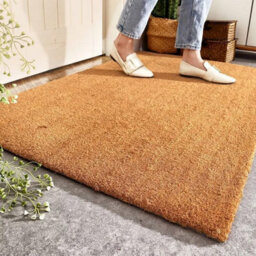 Wadan 100 X 150 Cm Coir Door Mats Heavy Duty Cut To Size Natural Coir Entrance Door Mat For Indoor & Outdoor - thumbnail 9