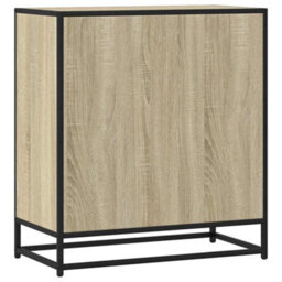 Berkfield Sideboard Sonoma Oak 68X35X76 Cm Engineered Wood And Metal - thumbnail 6