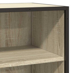 Berkfield Sideboard Sonoma Oak 68X35X76 Cm Engineered Wood And Metal - thumbnail 7