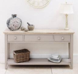 Statement Furniture Florence Large Console Table - Truffle