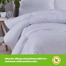 Silentnight Anti Allergy 4.5 Tog Duvet, White, Double - thumbnail 4