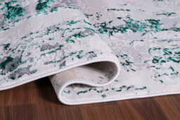 Styra Modern Grunge Abstract Area Rugs Aqua 160X230 Cm - thumbnail 3