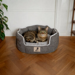 All Pond Solutions All Pet Solutions Alfie - Brown Soft Dog Bed - Size M/l - thumbnail 7