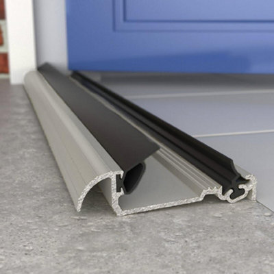 "Exitex Macclex 15/2 Metal Door Cill Draught Excluder Threshold - Aluminium 914mm (36"")"