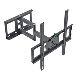 Kenable Dual Arm Tilt And Swivel Tv Wall Mounting Bracket 32 To 65 Inch Tvs - thumbnail 2