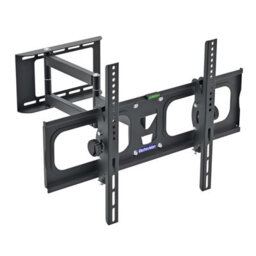 Kenable Dual Arm Tilt And Swivel Tv Wall Mounting Bracket 32 To 65 Inch Tvs - thumbnail 1