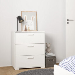 Furniture To Go Sofia Chest Of 3 Drawers In White - thumbnail 9