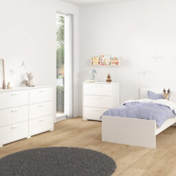 Furniture To Go Sofia Chest Of 3 Drawers In White - thumbnail 7