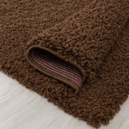 Uetian Extra Thick Heavy 5Cm Pile Soft Shaggy Rugs Modern Area Rugs Bedroom Hall Rugs Dark Brown120 X 170Cm - thumbnail 4