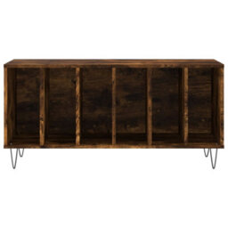 Walplus Record Cabinet Smoked Oak 100X38X48 Cm Engineered Wood - thumbnail 4
