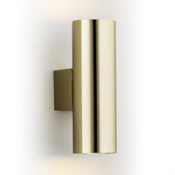 Luminosa Lighting Luminosa Mitos Up & Down Wall Lamp Brass Steel - thumbnail 1