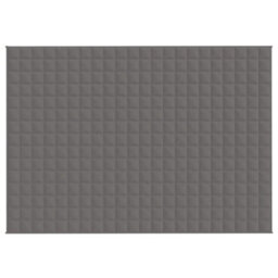 Vidaxl Weighted Blanket Grey 155X220 Cm 11 Kg Fabric Weighted Blankets - thumbnail 3