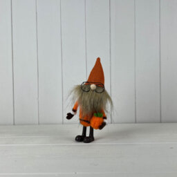 Four Candle Satchville Wool Gonk With Pumpkin - thumbnail 2