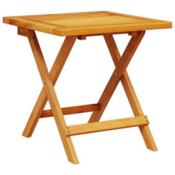 Berkfield Folding Garden Chairs 2 Pcs With Table Red Solid Wood - thumbnail 4