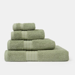 Ohs Luxury 100% Cotton Bath Towel, 70 X 115Cm - Sage Green - thumbnail 2