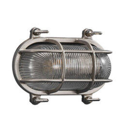 Nordlux Helford Outdoor Patio Terrace Garden Wall Light In Nickel (Height) 11Cm - thumbnail 2