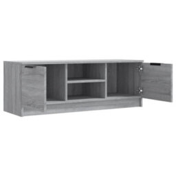 Vidaxl Tv Cabinet Grey Sonoma 102X35X36.5 Cm Engineered Wood - thumbnail 4