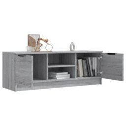 Vidaxl Tv Cabinet Grey Sonoma 102X35X36.5 Cm Engineered Wood - thumbnail 7