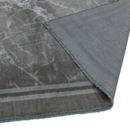 Silver Luxurious Modern Abstract Bordered Rug For Bedroom & Living Room-120Cm X 180Cm - thumbnail 4