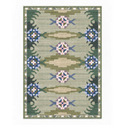 Decoranddecor Area Rugs, Living Room Rugs, Washable Rugs, 160X230Cm, Non-Slip, Pet Friendly, Low Pile, Geometric Rug - Sore - thumbnail 2