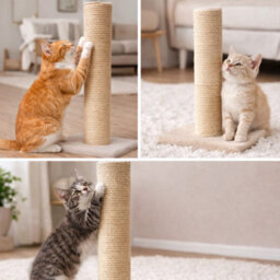 Timko Ropes Sisal Rope For Cat Scratcher Cat Tree Repairing - 30 M / 98 Ft Of 6 mm Natural Sisal Rope For Scratching Post Tower Replacement - thumbnail 5