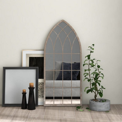 Berkfield Mirror Sand 100X45 Cm Iron For Indoor Use - image 1