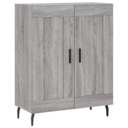 Berkfield Highboard Grey Sonoma 69.5X34X180 Cm Engineered Wood - thumbnail 7