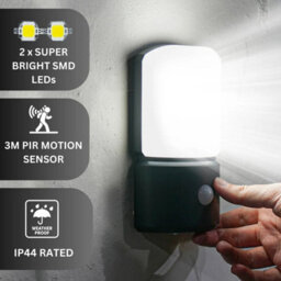 Battery Powered Led Pir Motion Sensor Outdoor Wall Light - thumbnail 5