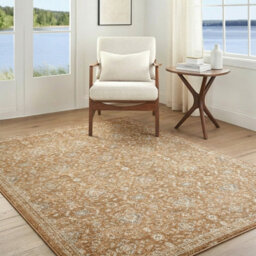 Becki Owens X Livabliss Penny Bope2305 Vintage Tan Ivory Mustard Traditional Boho Fringe Rug 200 X 275 Cm - thumbnail 1