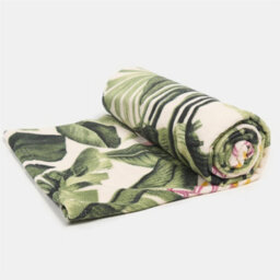 OHS Palm Leaf Towel Bath Quick Dry Summer Travel Microfibre Absorbent Swim - thumbnail 2
