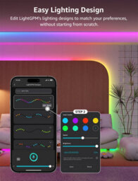Lepro S1 Ai Smart Led Strip Light 15M Rgb+Ic, App & Voice Control, Works With Alexa, Google Home, Music Sync, Diy Rainbow Chasing - thumbnail 4