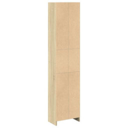 Berkfield Bookcase Sonoma Oak 40X24X176 Cm Engineered Wood - thumbnail 6