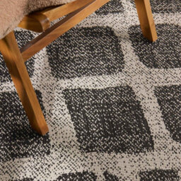 The Rugs Ted Baker Indoor Outdoor Flatweave Ruskin Rug Reversible In Black - thumbnail 8