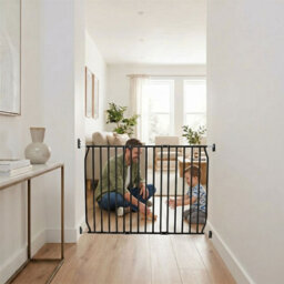 Safetots Screw Fit Metal Baby Gate, Black, 130Cm - 140Cm - thumbnail 6