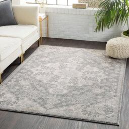 Livabliss Harput-Vintage Blue Orange Yellow Grey Traditional Boho Living Dining Bedroom Rug 120 X 170 Cm Easy Care, Non Shedding - thumbnail 2