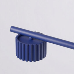 Sollux Lighting Aura Aluminum Ultramarine 4 Lights Minimalist Chandeliers - thumbnail 6