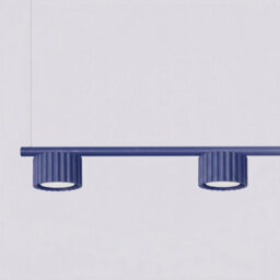 Sollux Lighting Aura Aluminum Ultramarine 4 Lights Minimalist Chandeliers - thumbnail 4